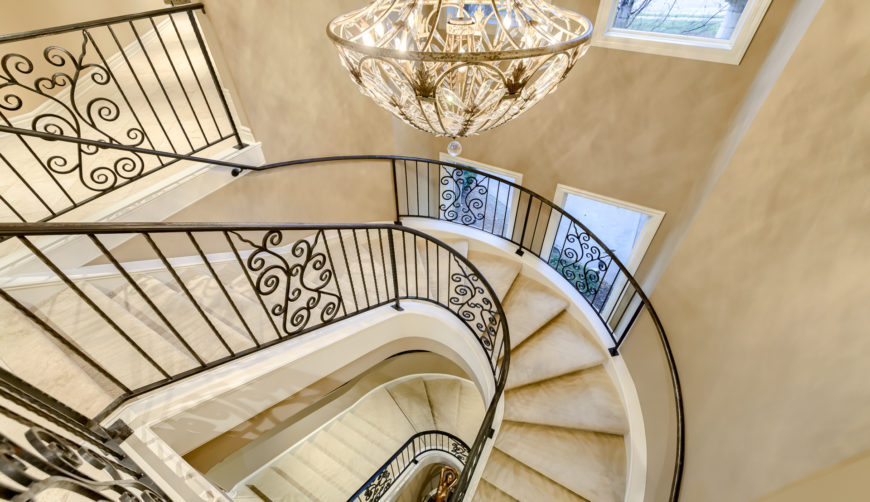 3 story staircase